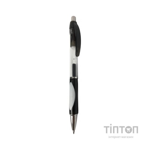 Ручка гелева H-Tone автоматична 0,5 мм, чорна, уп. 12 шт. (PEN-HT-JJ20218A-B)