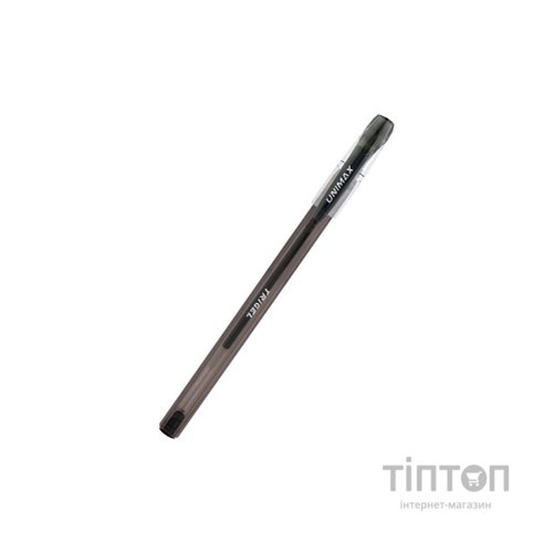 Ручка гелева Unimax Trigel, чорна (UX-130-01)