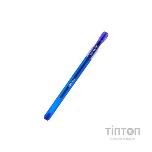 Ручка гелева Unimax Trigel, синя (UX-130-02)