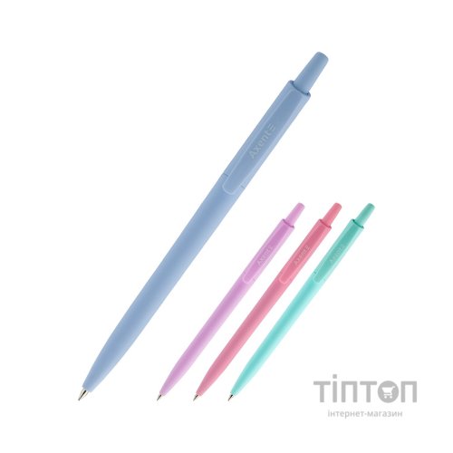 Ручка кулькова Axent Allegro Pastelini автоматична Синя 0.5 мм (AB1090-02-A)