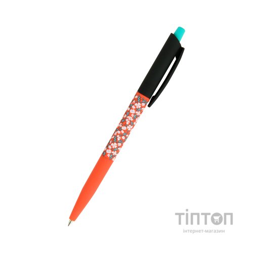 Ручка кулькова Axent автоматична Red field, синя (AB1090-32-A)