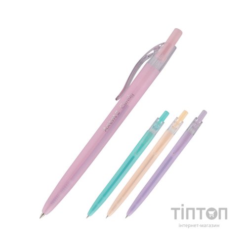 Ручка кулькова Axent Candy автоматична Синя 0.5 мм (AB1084-02-A)
