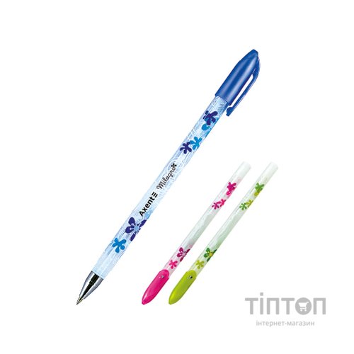 Ручка кулькова Axent Milagro, blue (AB1011-02-А)