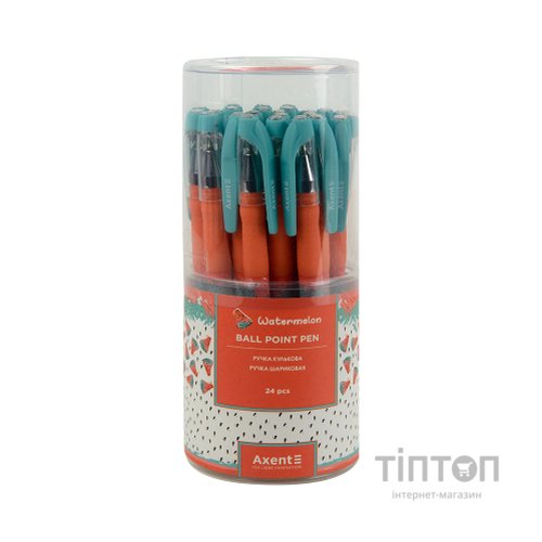 Ручка кулькова Axent Watermelon, синя (AB1049-33-A)