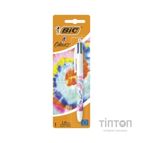 Ручка кулькова Bic 4 в 1 Colours Decor (bc503806)