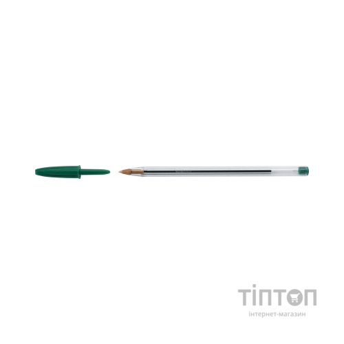 Ручка кулькова Bic Cristal, зелена (bc875976)