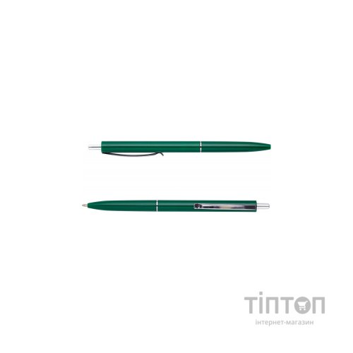 Ручка кулькова Buromax автоматична COLOR, L2U, 1 мм, зелений корпус, синє чорнило (BM.8239-04)