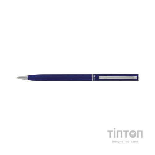 Ручка кулькова Cabinet Canoe Синя, корпус синій із сріблястим (O15964-02)