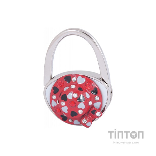 Ручка кулькова Langres набір ручка + гачок для сумки Elegance Червоний (LS.122029-05)