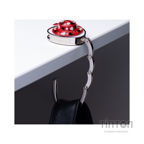 Ручка кулькова Langres набір ручка + гачок для сумки Elegance Чорний (LS.122029-01)