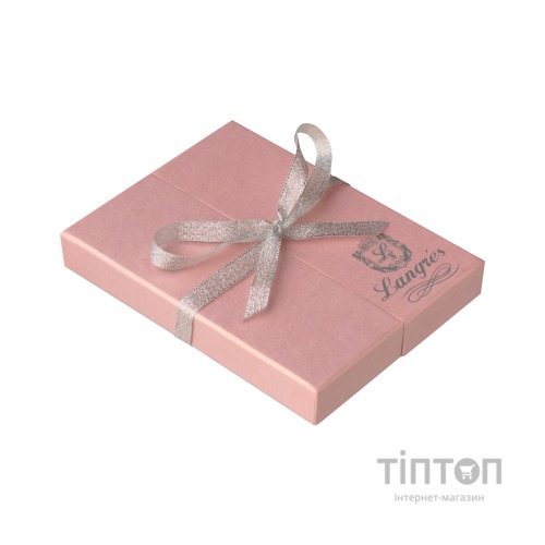 Ручка кулькова Langres набір ручка + гачок для сумки Lightness Рожевий (LS.122030-10)