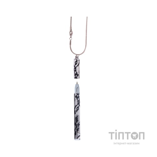 Ручка кулькова Langres з ланцюжком Lace Білий корпус в подарунковому футлярі (LS.402027-12)