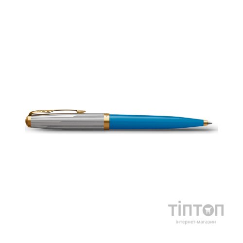 Ручка кулькова Parker 51 Premium Turquoise GT BP (56 432)