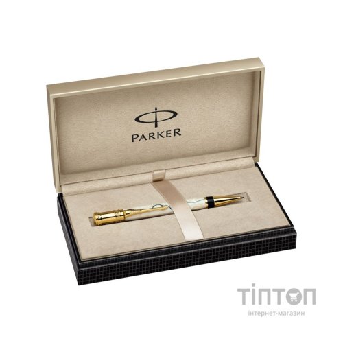 Ручка кулькова Parker DUOFOLD  Pearl and Black NEW BP (91 632Ж)