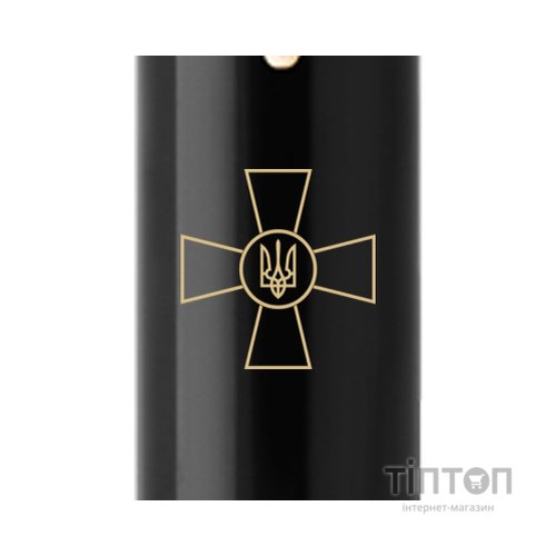 Ручка кулькова Parker IM 17 ARMY Black GT BP Емблема ЗСУ (22032_W001y)