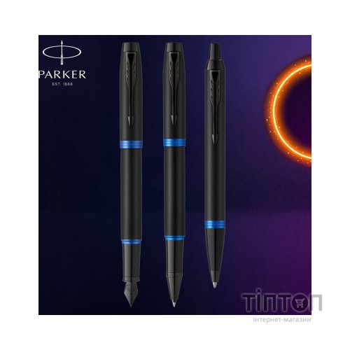 Ручка кулькова Parker IM 17 Professionals Vibrant Rings Marine Blue BT BP (27 032)