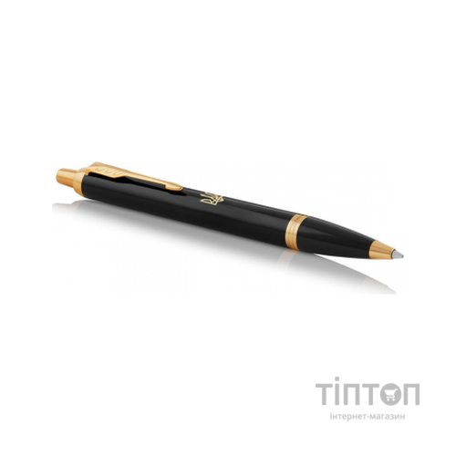Ручка кулькова Parker IM 17 UKRAINE Black GT BP Тризуб (22032_TR)
