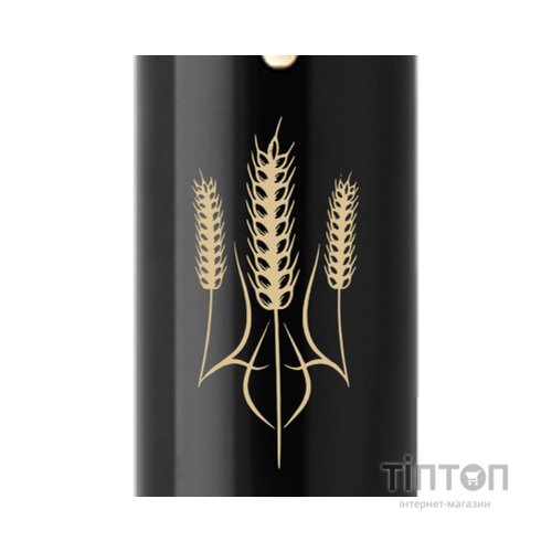 Ручка кулькова Parker IM 17 UKRAINE Black GT BP Тризуб із колосків (22032_T059y)