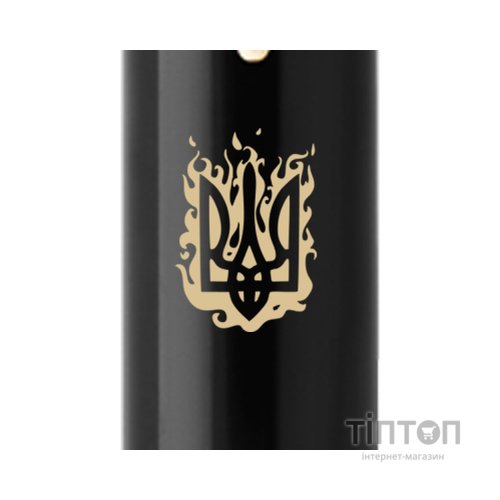 Ручка кулькова Parker IM 17 UKRAINE Black GT BP Вогняний Тризуб (22032_T031y)