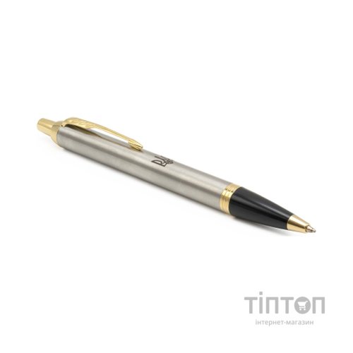 Ручка кулькова Parker IM 17 UKRAINE Brushed Metal GT BP Тризуб (22232_TR)