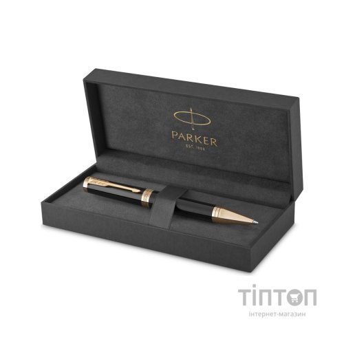 Ручка кулькова Parker INGENUITY Black Lacquer GT BP (60 032)