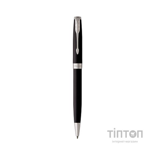 Ручка кулькова Parker SONNET 17 Matte Black Lacquer CT BP (84 932)