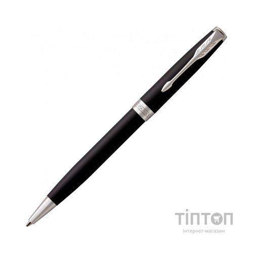 Ручка кулькова Parker SONNET 17 Matte Black Lacquer CT BP (84 932)
