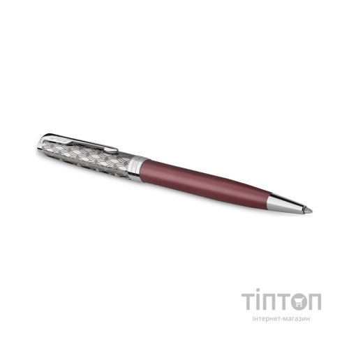 Ручка кулькова Parker SONNET 17 Metal & Red Lacquer CT BP (68 332)