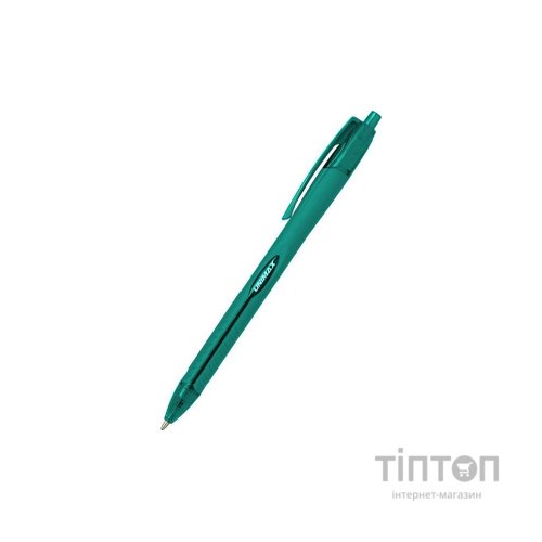 Ручка кулькова Unimax автоматична Aerogrip 0.7 мм Зелена (UX-136-04)