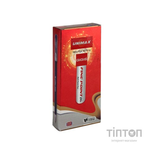Ручка кулькова Unimax Fine Point Dlx., синя (UX-111-02)