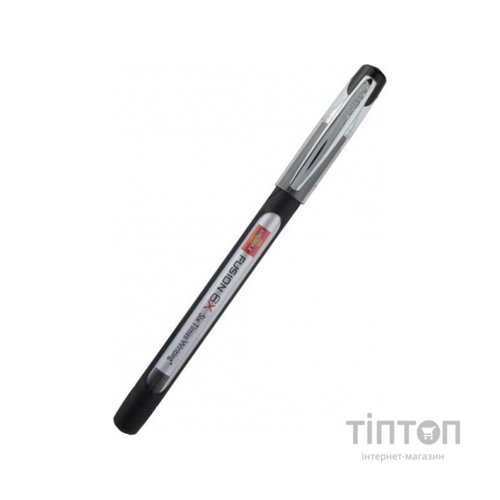 Ручка кулькова Unimax Top Tek Fusion 10 000, чорна (UX-10 000-01)
