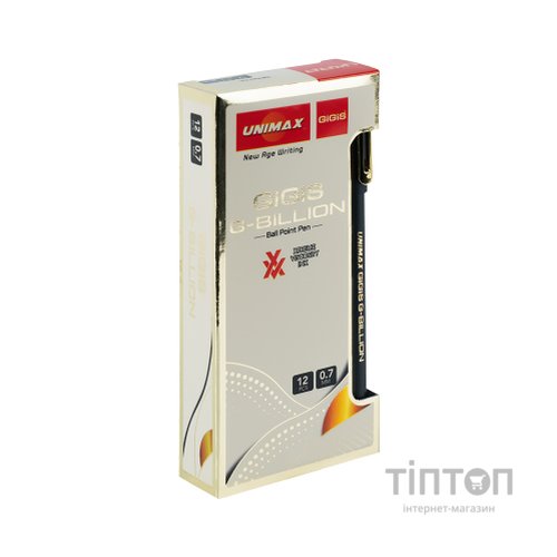Ручка кулькова Unimax Ultron G-BILLION 2х, синя (UX-151-02)