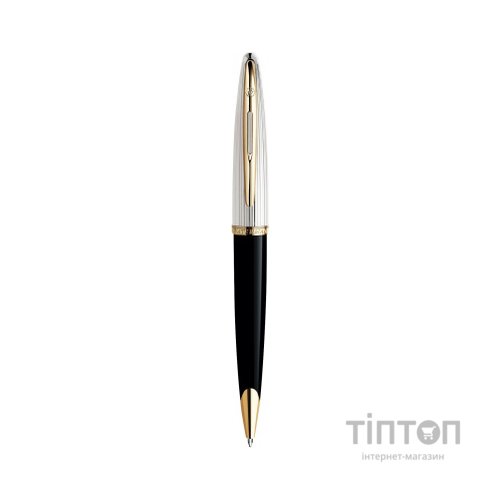 Ручка кулькова Waterman CARENE Deluxe Black/silver BP (21 200)