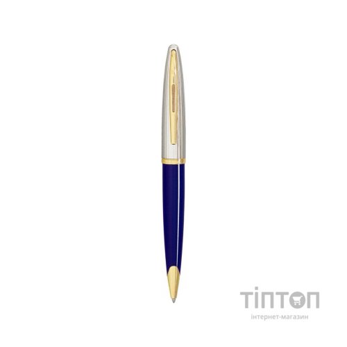 Ручка кулькова Waterman CARENE Deluxe Blue/silver BP (21 202)