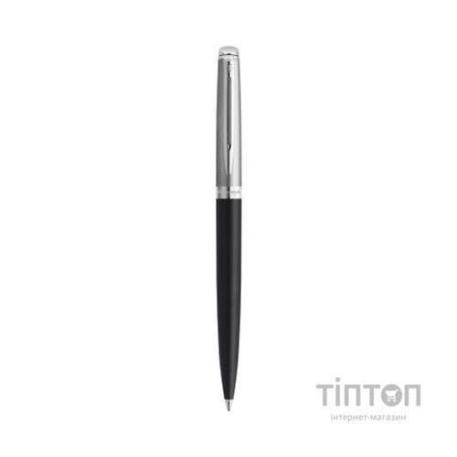 Ручка кулькова Waterman HEMISPHERE Essentials Metal Black Lacquer CT BP (22 006)
