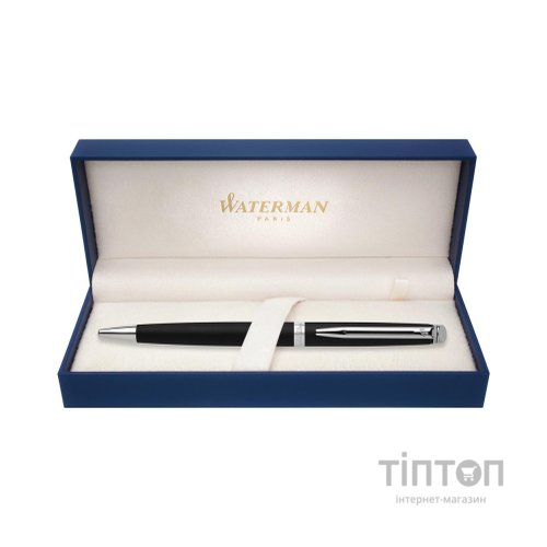 Ручка кулькова Waterman HEMISPHERE Mаtte Black CT BP (22 001)