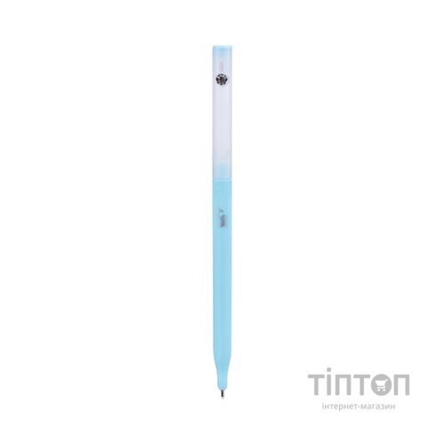 Ручка кулькова Yes Crystal автоматична 0,7 мм синя (411910)