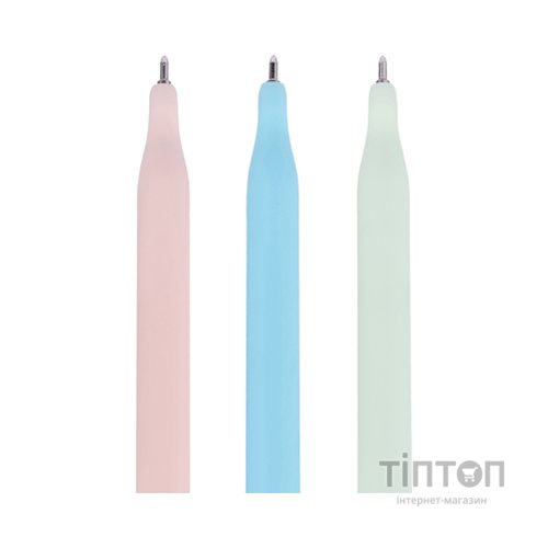 Ручка кулькова Yes Crystal автоматична 0,7 мм синя (411910)