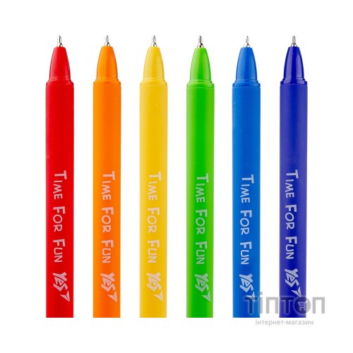 Ручка кулькова Yes Funny monsters автоматична 0,7 мм синя (412006)