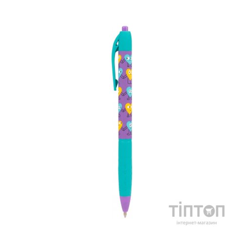 Ручка кулькова Yes Stand with Ukraine автоматична 0,7 мм синя (412114)