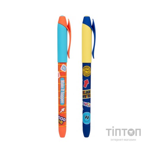 Ручка кулькова Yes Sticky mood: Hug 0,7 мм синя (412129)