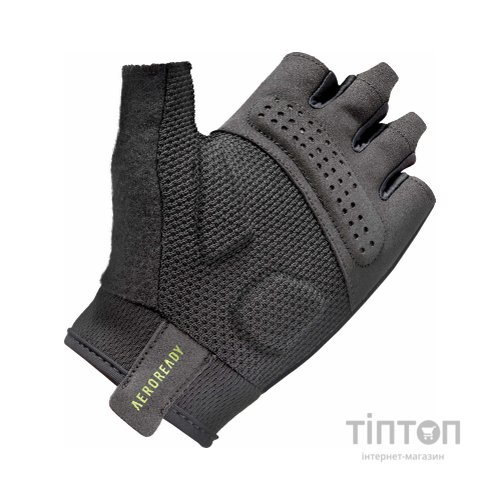 Рукавички для фітнесу Adidas Essential Training Gloves ADGB-15000GN чорний, зелений XS (885652027731)
