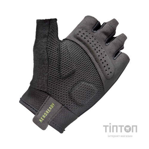 Рукавички для фітнесу Adidas Essential Training Gloves ADGB-15003GN чорний, зелений L (885652025973)