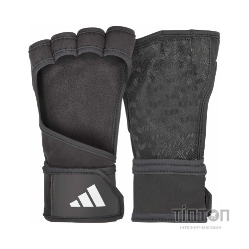 Рукавички для фітнесу Adidas Open Back Training Gloves ADGB-15061 чорний S (885652026246)