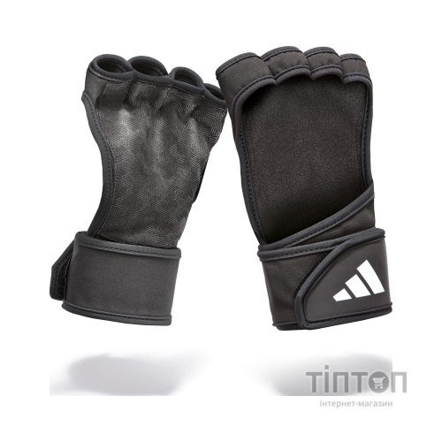 Рукавички для фітнесу Adidas Open Back Training Gloves ADGB-15062 чорний M (885652026253)