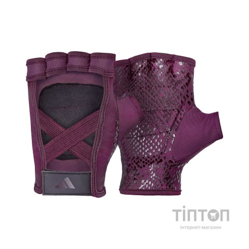 Рукавички для фітнесу Adidas Women's Training Gloves ADGB-15023 фіолетовий M (885652026093)
