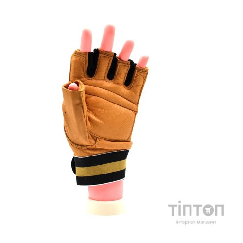 Рукавички для фітнесу MadMax MFG-248 Clasic Brown L (MFG-248-Brown_L)