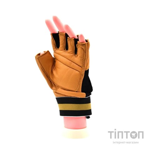 Рукавички для фітнесу MadMax MFG-248 Clasic Brown L (MFG-248-Brown_L)