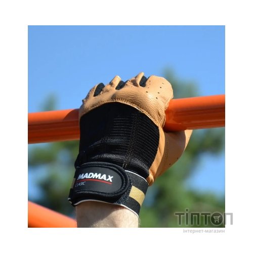 Рукавички для фітнесу MadMax MFG-248 Clasic Brown XL (MFG-248-Brown_XL)