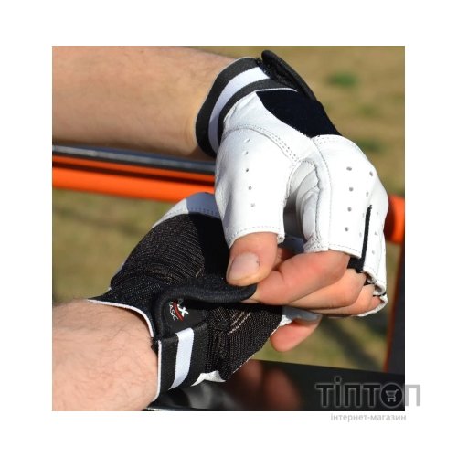 Рукавички для фітнесу MadMax MFG-248 Clasic White XXL (MFG-248-White_XXL)